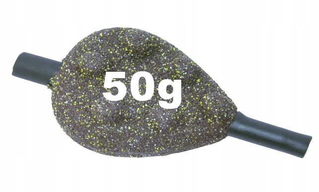 50g Ciężarek Gruszka Z Kolcami Z Przelotowy Karp