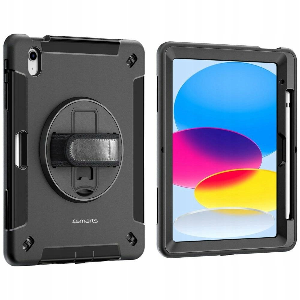 Pancéřové pouzdro s držákem 4smarts Rugged Case Grip pro Apple iPad 11" (A16,