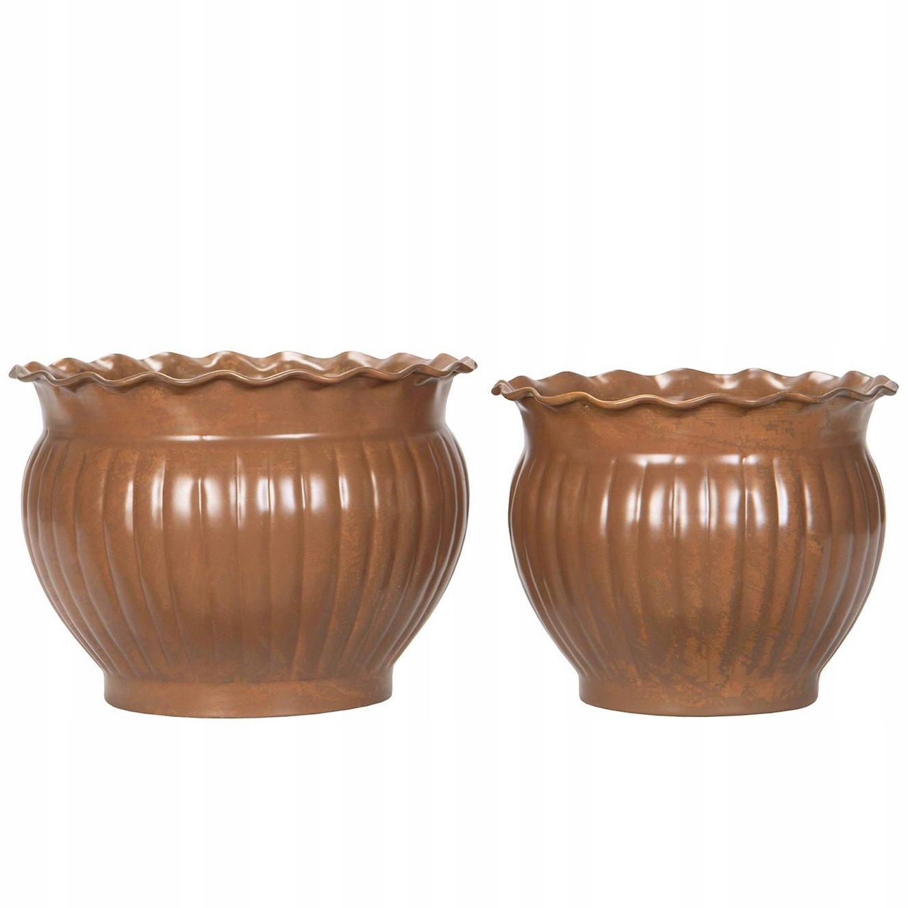 Obal Na Květináč Na Balkon, Terasu, Květiny, Bonsaje, Do Obývacího Pokoje, Loft, 2 Ks