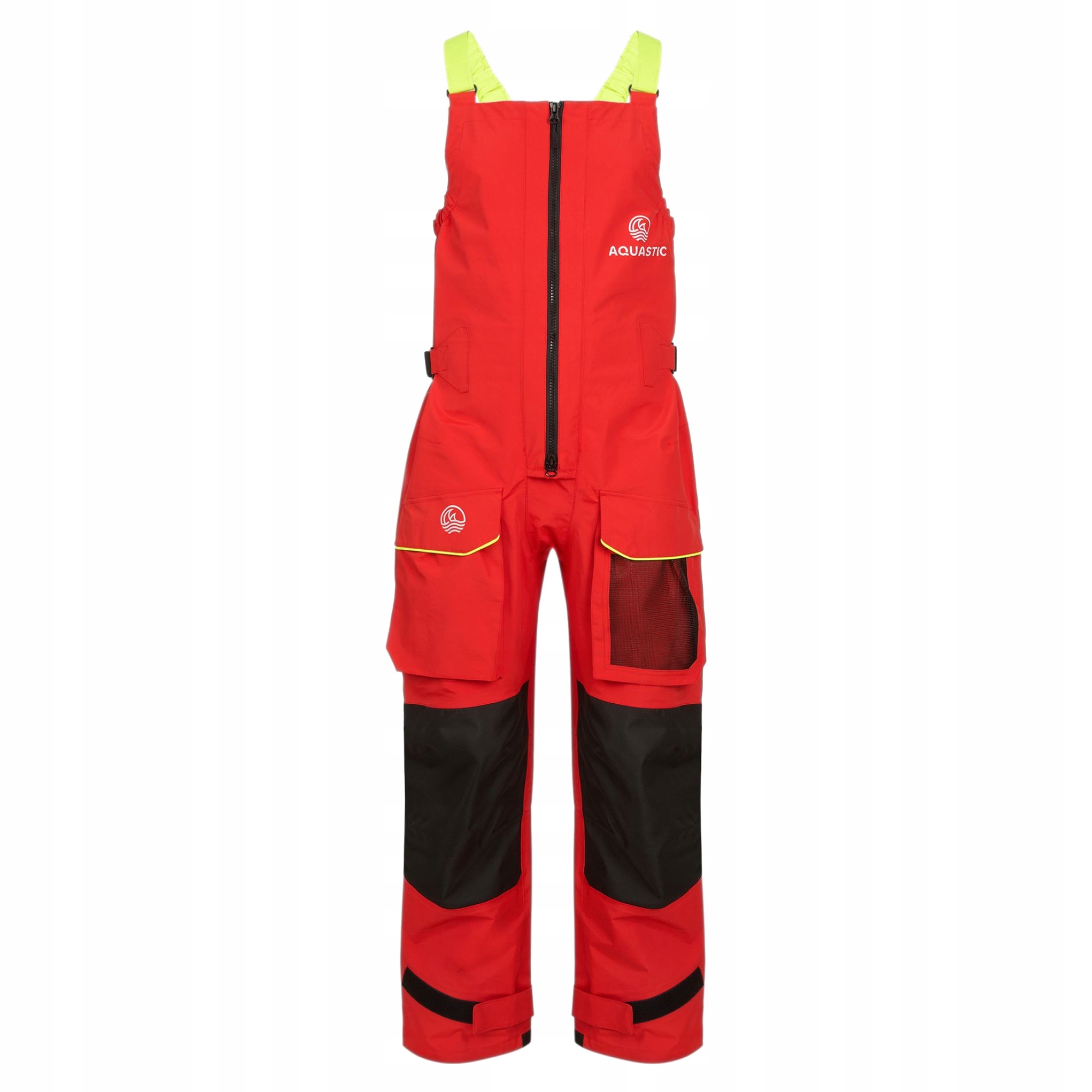Pánské námořnické kalhoty Aquastic Outrun 15 000/15 000 červené Szelki XXL