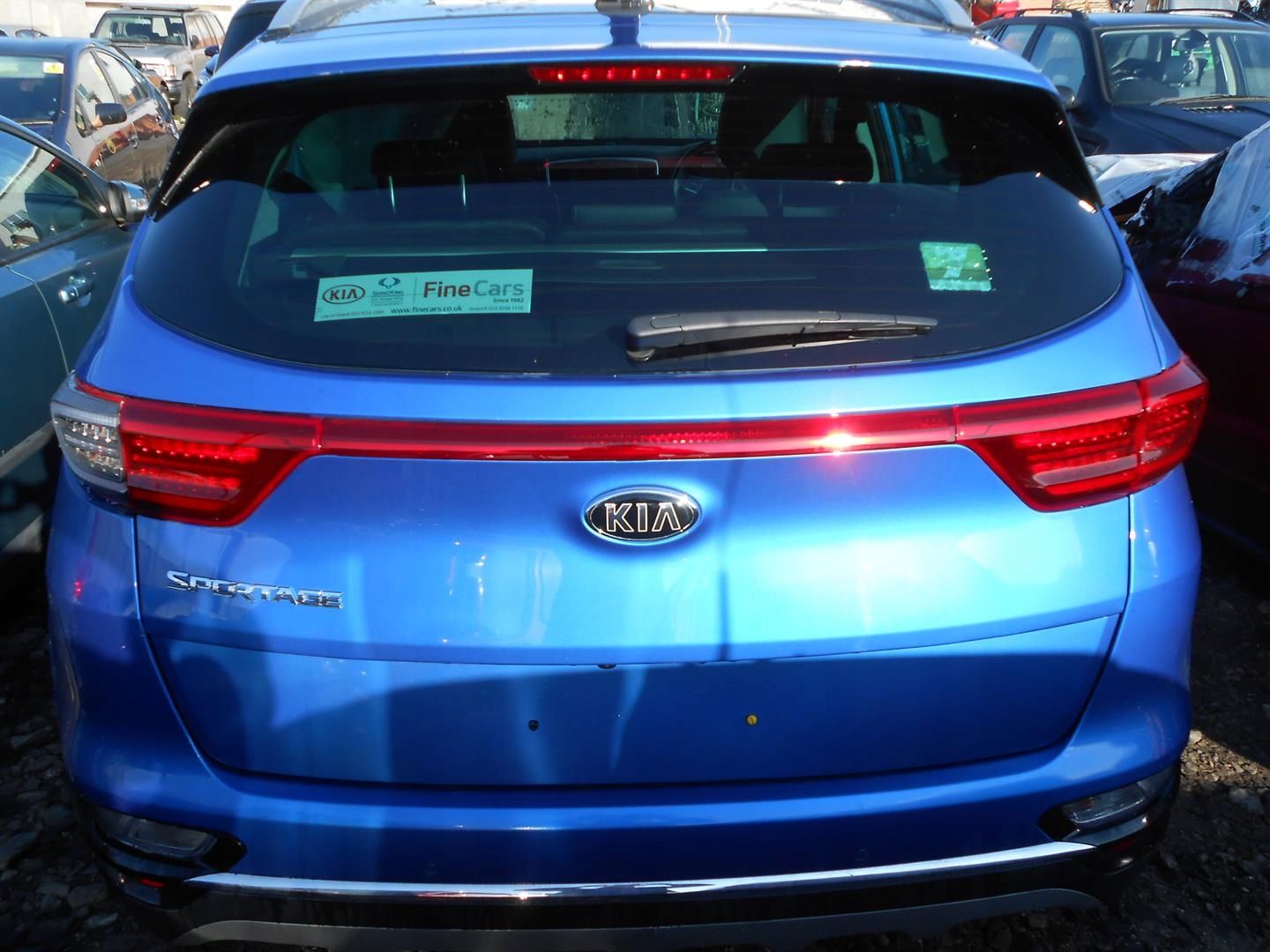 KIA SPORTAGE IV KLAPA TYŁ TYLNA POKRYWA BAGAŻNIKA B3 19R