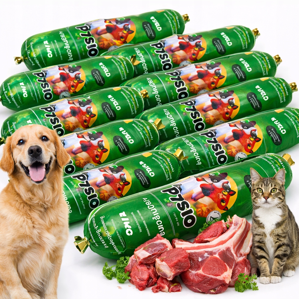 Krmivo pro psa tyčinka s jehněčím masem sada 12 kg 90% masa bez konzervantů