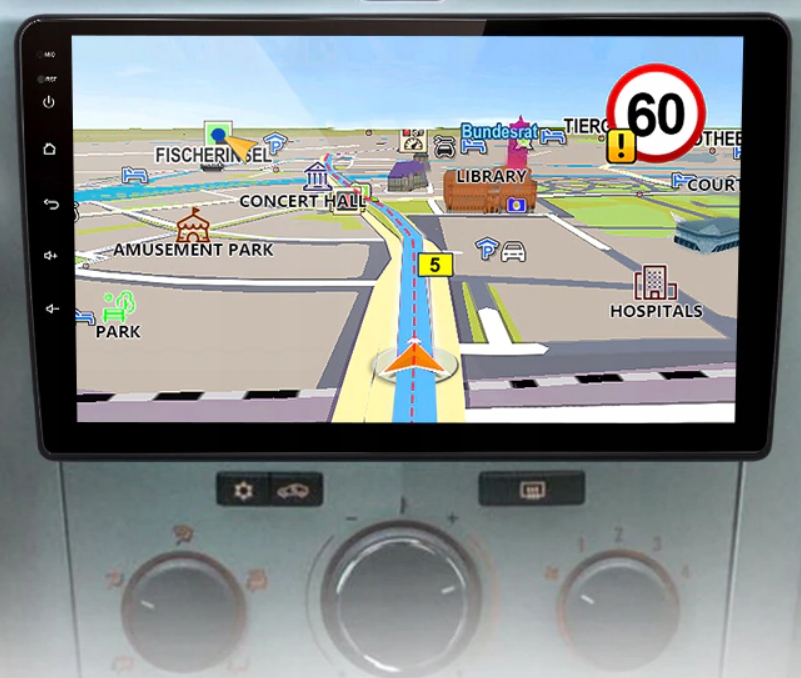 RADIO ANDROID OPEL ZAFIRA 2005-2014 NAWIGACJA GPS Montaż 2-DIN