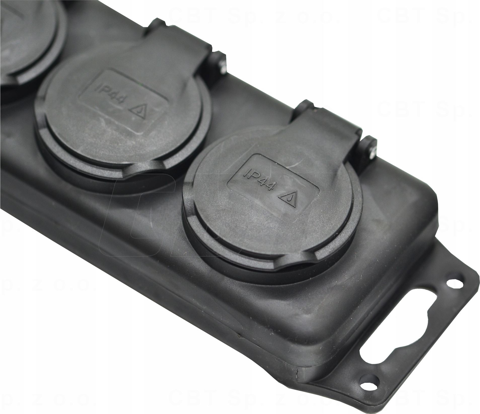 PRZEDŁUŻACZ ZEWNĘTRZNY LISTWA ZASILAJĄCA 3 GNIAZDA PRZEWÓD 2M IP44 OGRODOWY Model ogrodowa