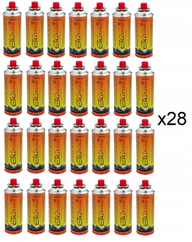 Plynová kartuše ElicoCamp 220g 28 kusů 60220
