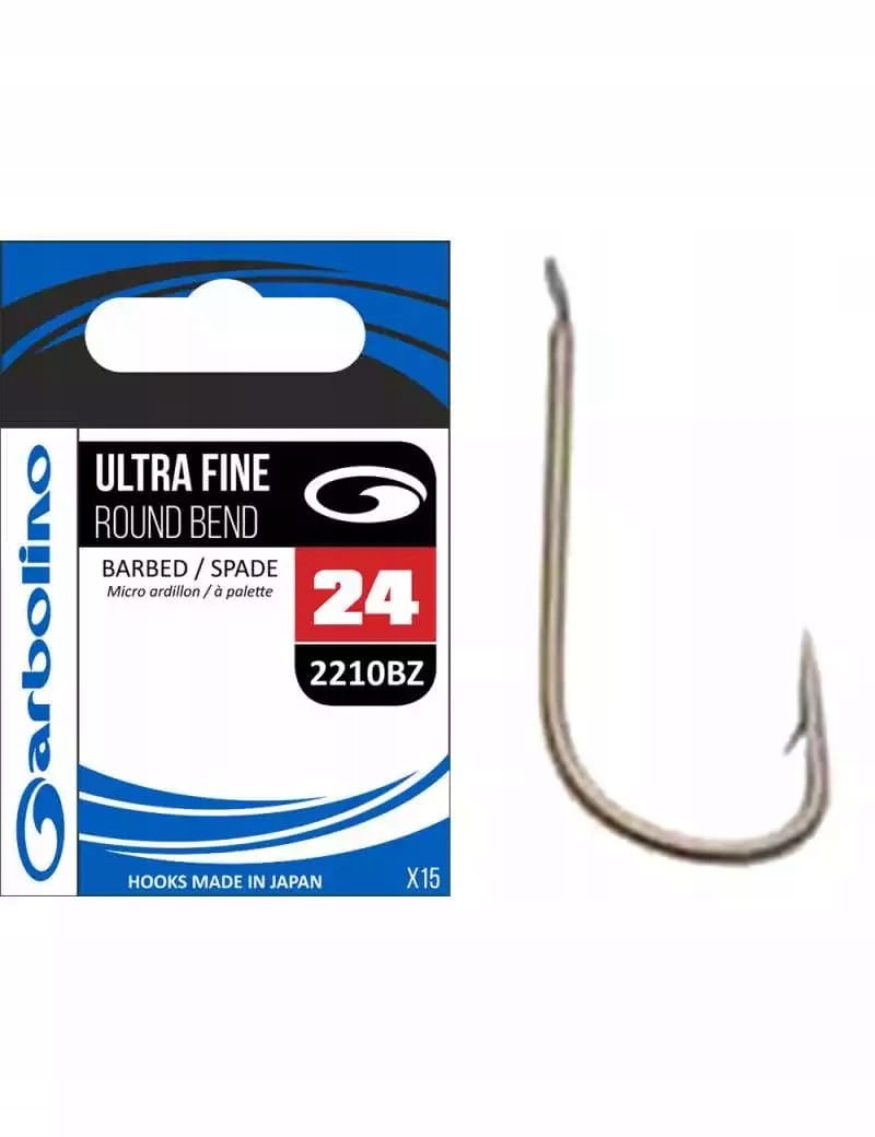 Haczyki Garbolino Ultra Fine Round Bend #24 2210BZ