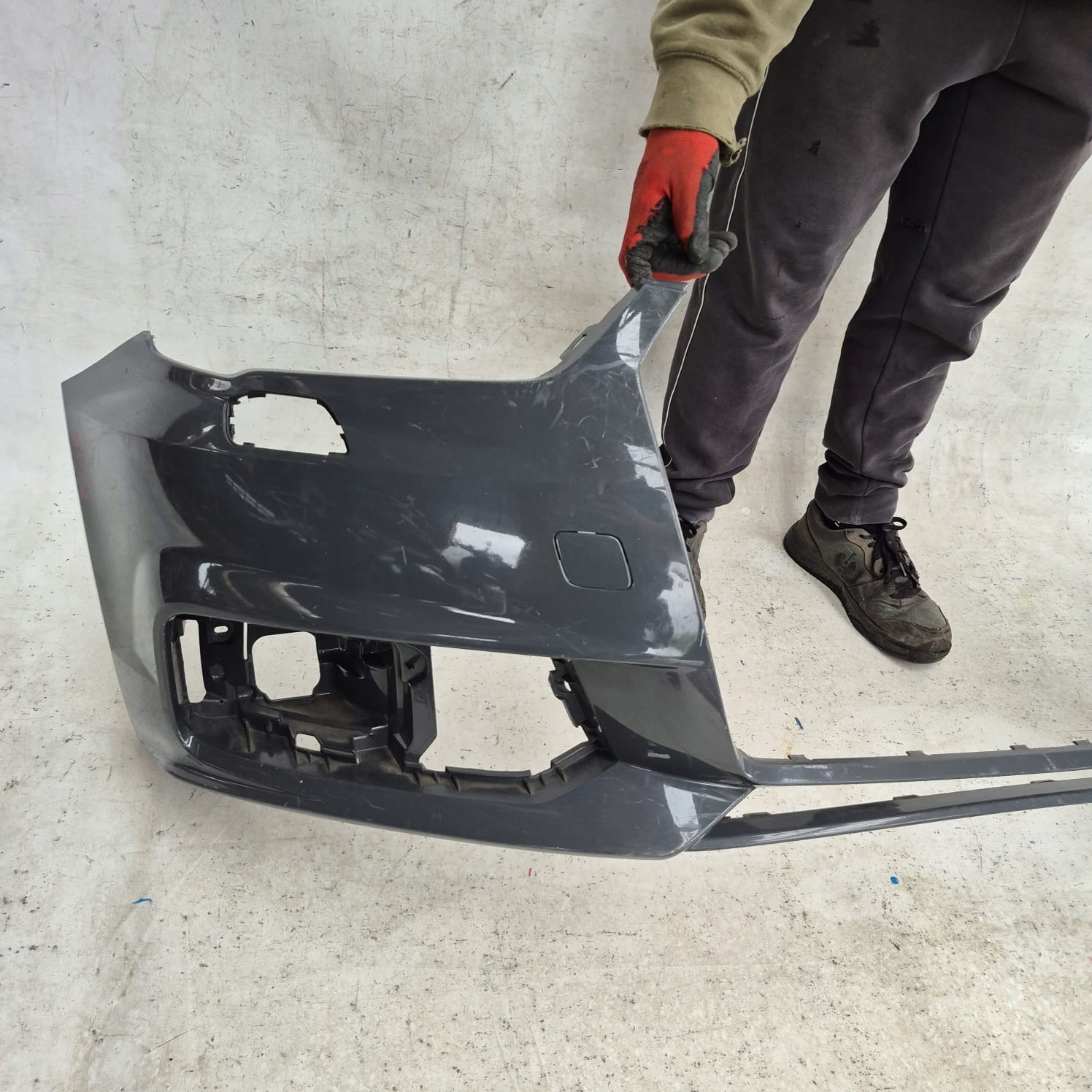 AUDI A1 8X LIFT 14- bumper front front SPR 8XA807437