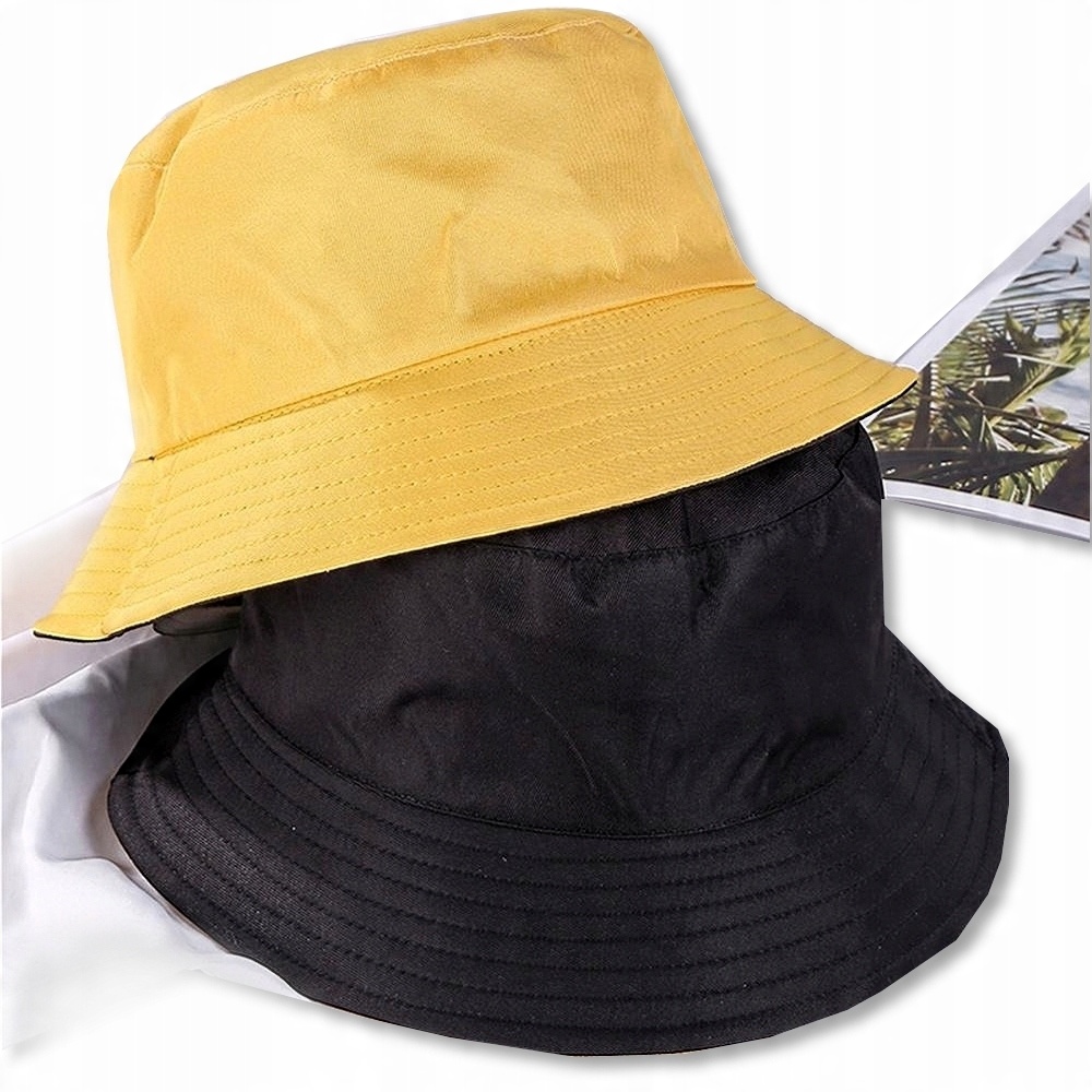 

Bucket Hat Czapka 2W1 Kapelusz Rybacki Dwustronny