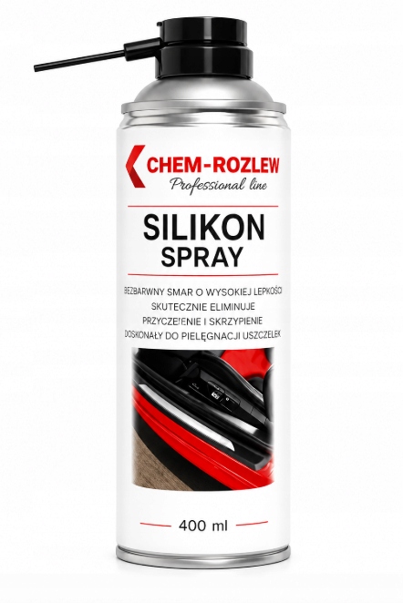 Silikon Spray 400ML Bezbarwny Smar Chem-rozlew