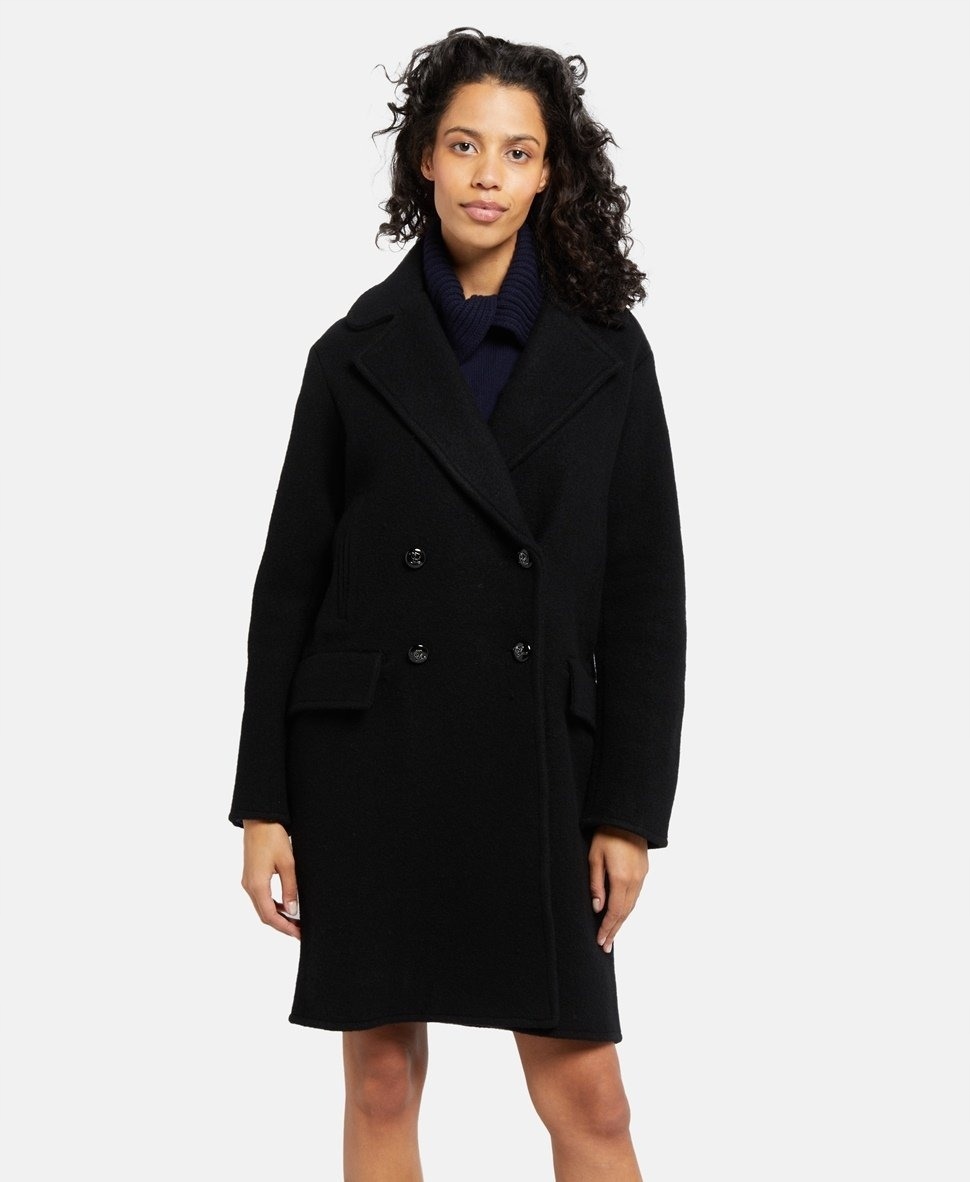 Emporio Armani Wool coat Klasický Vlněný Kabát 6L2LT2 2M06Z R 44 L