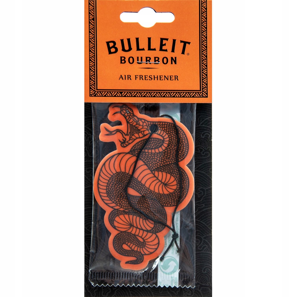 PAN DRWAL Zapach do Samochodu Auta Zawieszka Samochodowy Bulleit Bourbon