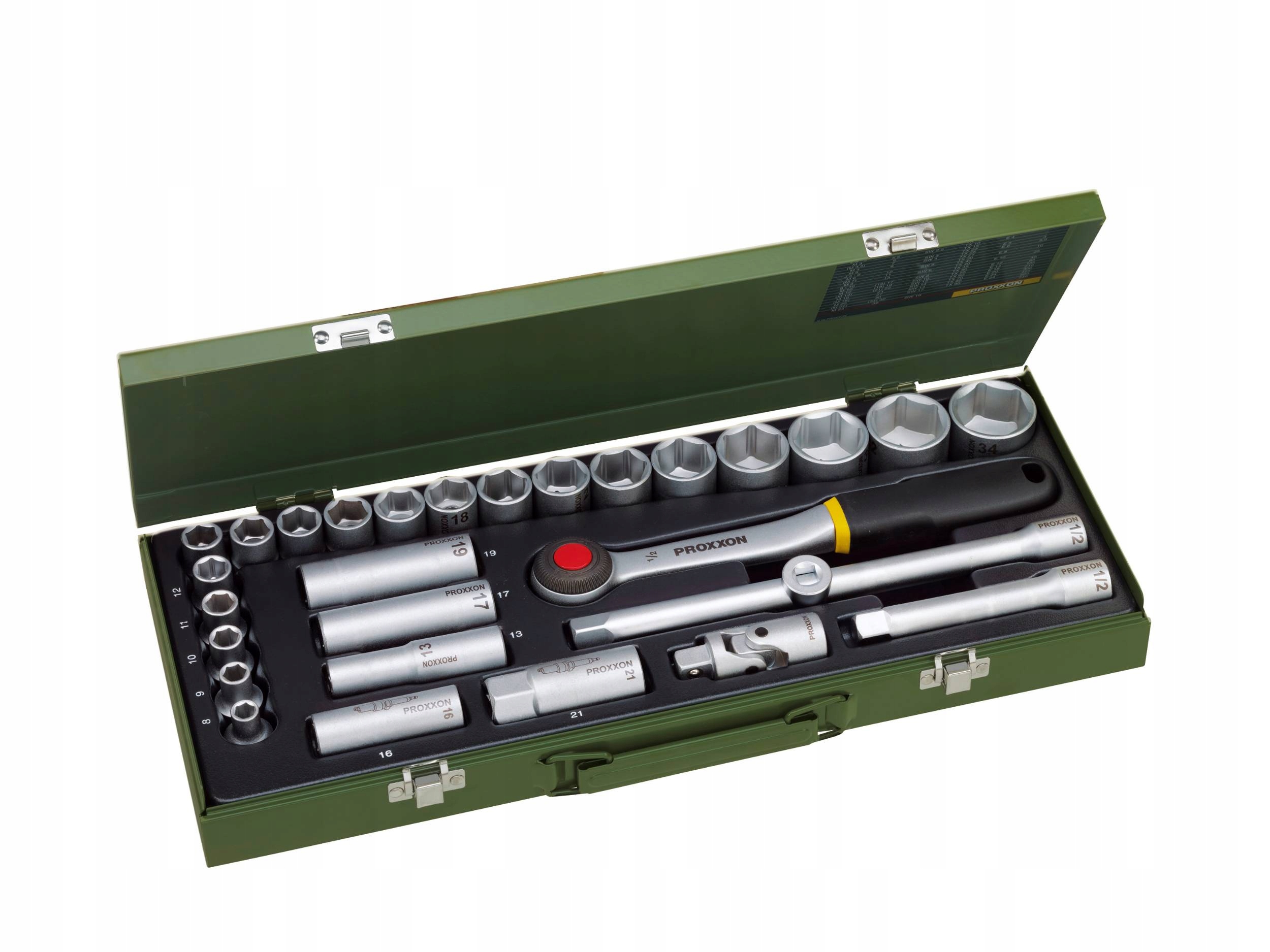 Sada nástrčných kľúčov pre mechanikov Proxxon 8 34 mm [29 ks]