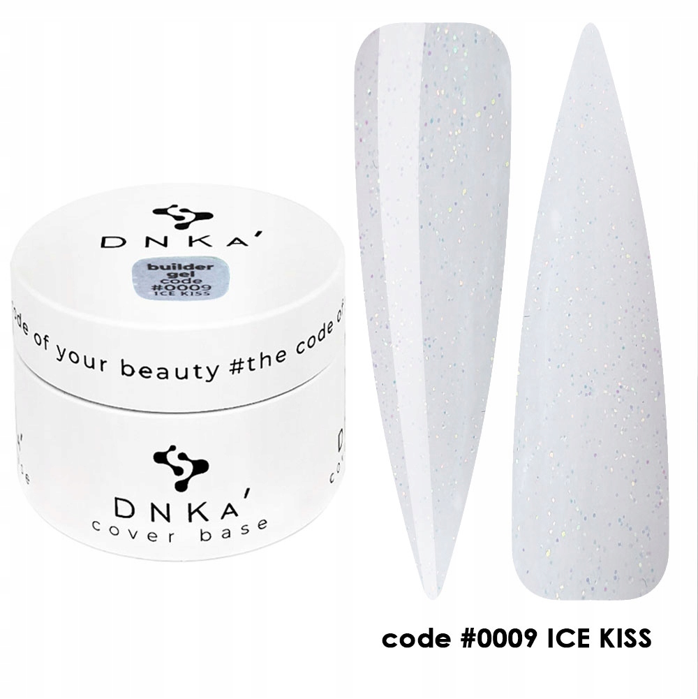 Gel na nehty Dnka Builder Gel 30 ml #0009 Ice Kiss