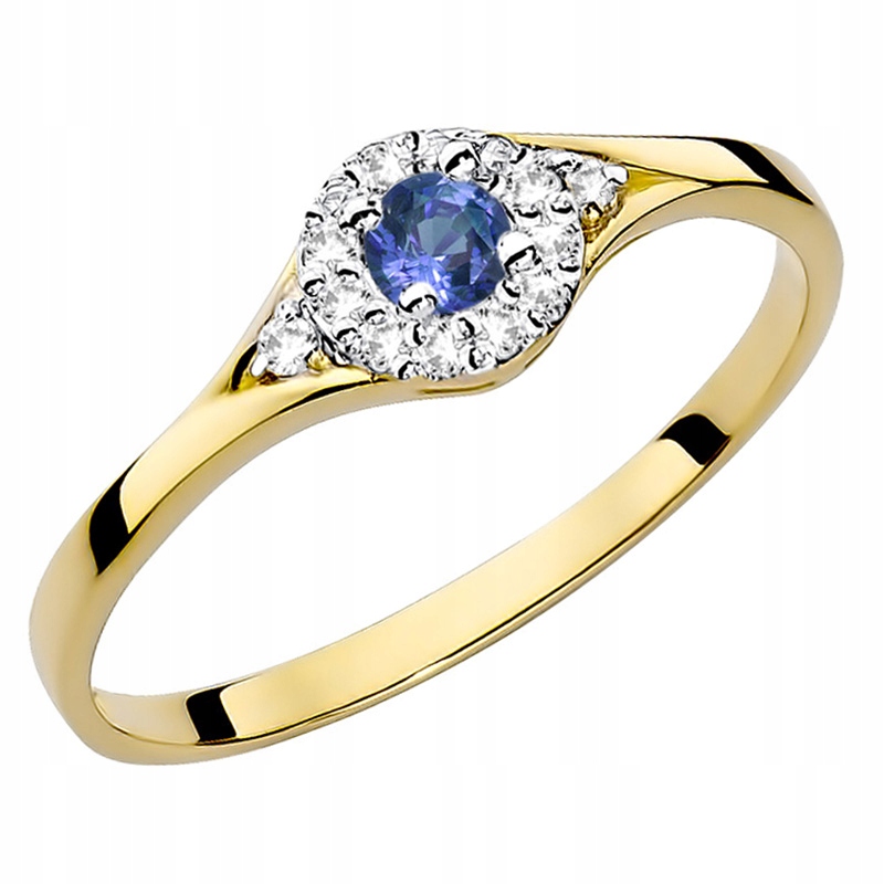 

Złoty Pierścionek 333 Zaręczynowy Z Cyrkoniami r24