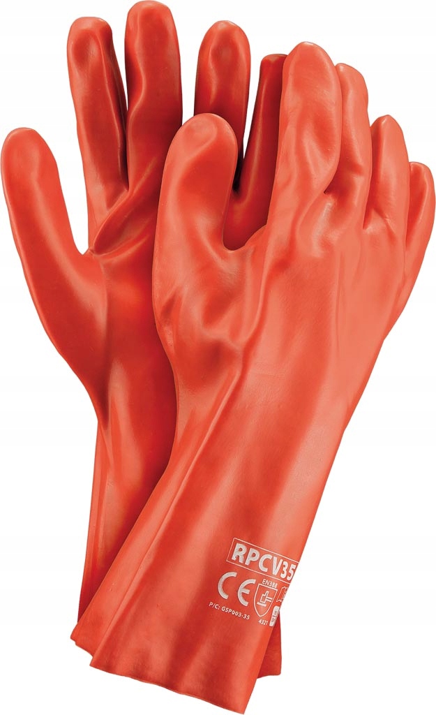 

Rękawice ochronne rękawiczki gumowe z Pcv 35 cm