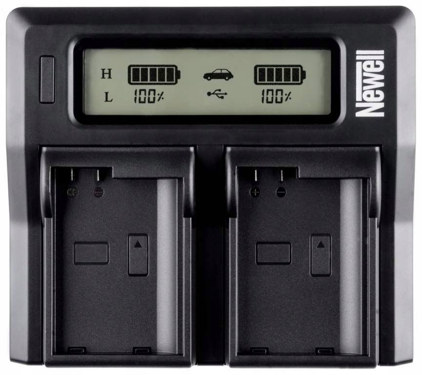 Зарядное устройство Newell DC LCD для аккумуляторов NP-F/NP-FM