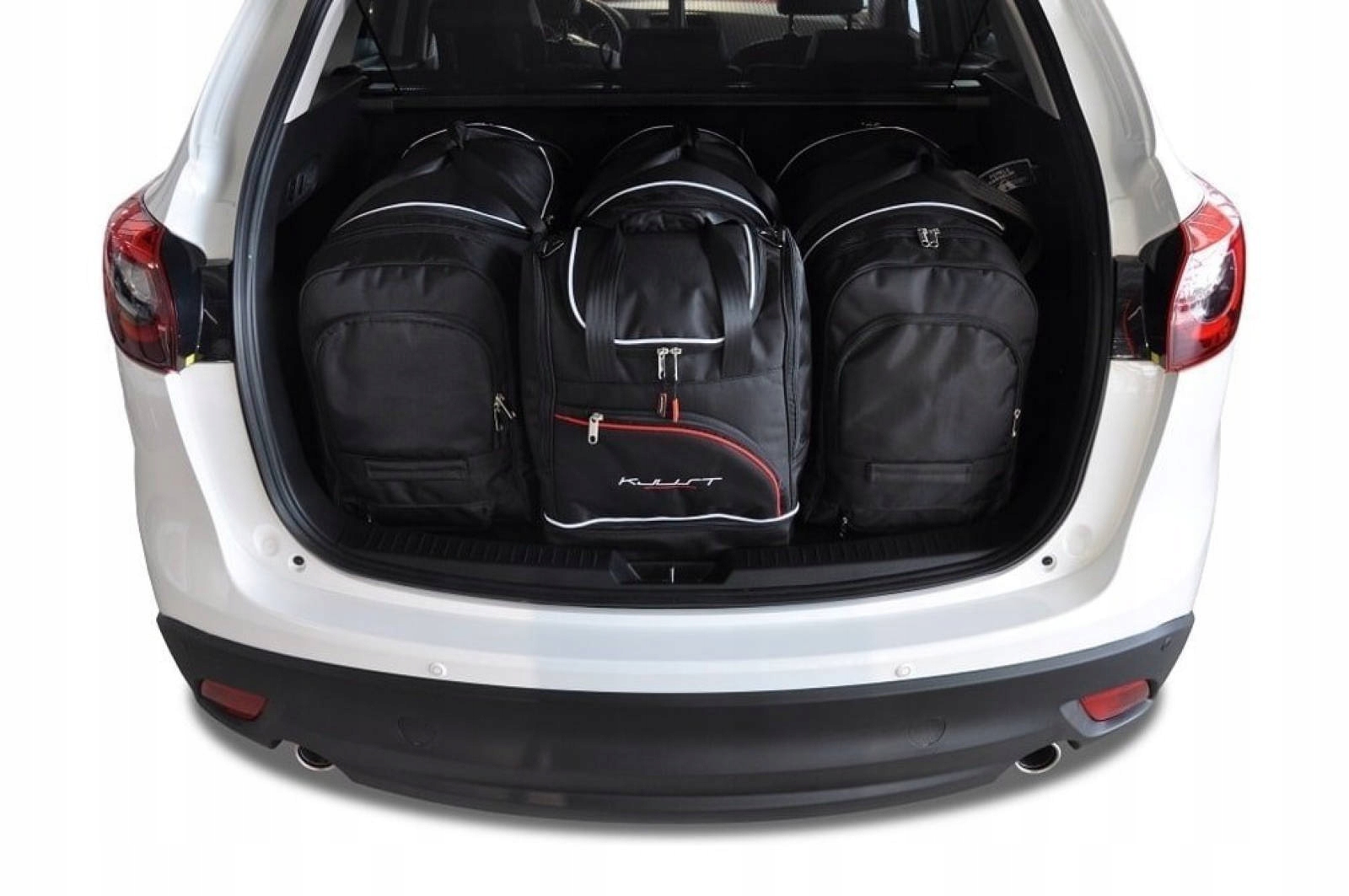 J&j Automotive Sada 4ks cestovných tašiek Sport pre Mazda CX-5 2011-2017