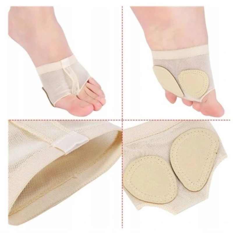 BEZPALCÓWKI DO TAŃCA GIMNASTYKI JAZZU MODEL "DANCE" ROZMIAR S CIELISTY Kolor beżowy