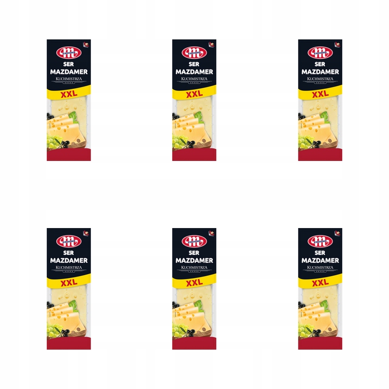 Mlekovita Sýr Mazdamer plátky 1 kg X6