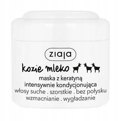 

Ziaja Kozie Mleko Maska Kondycjonująca Keratyna