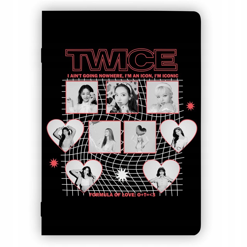 

Zeszyt Twice Girl K-pop A5 do szkoły 60 kartek