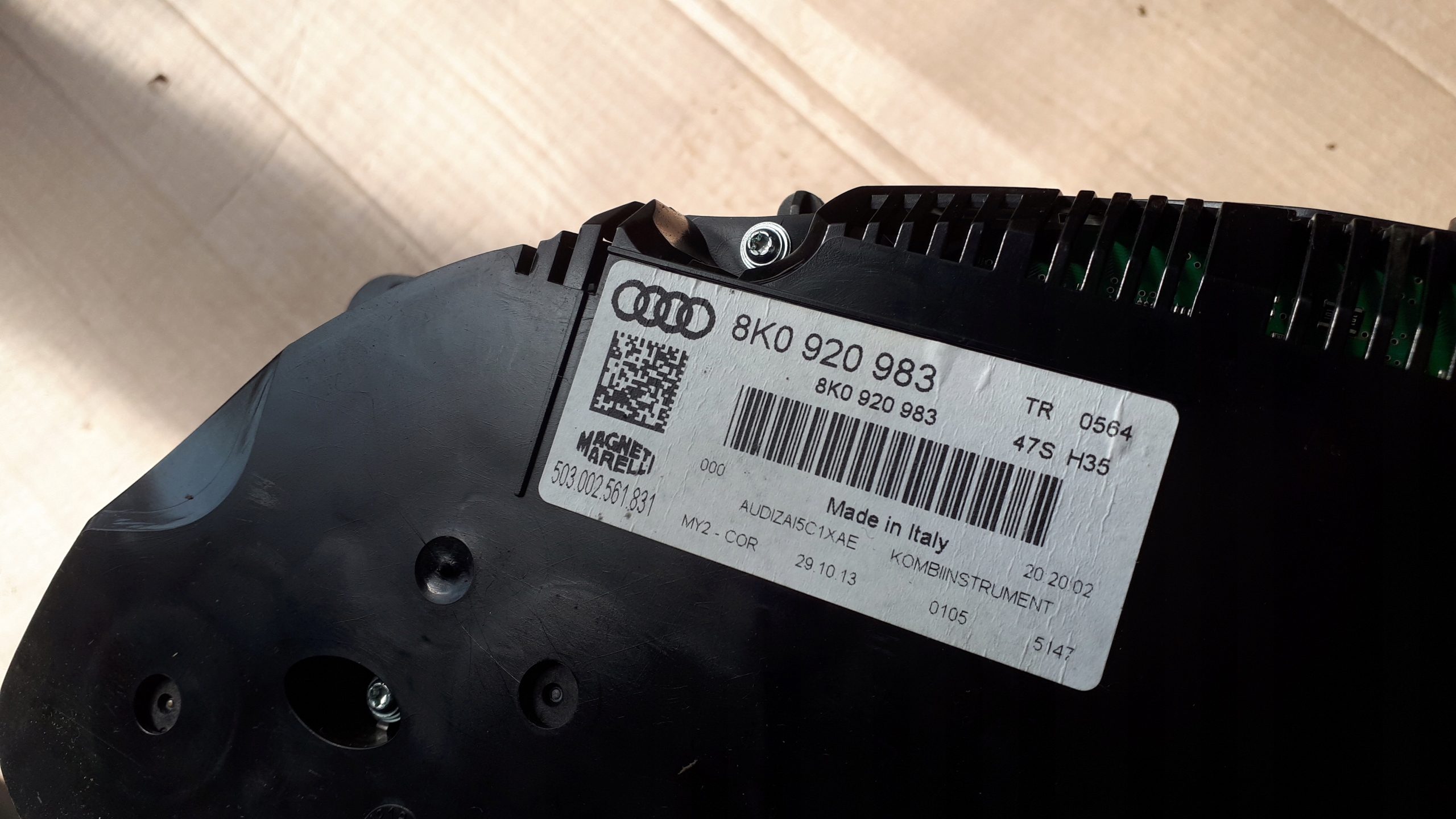 S4 B8 РЕСТАЙЛИНГ спидометр часы 3.0 TFSI 8K0920983