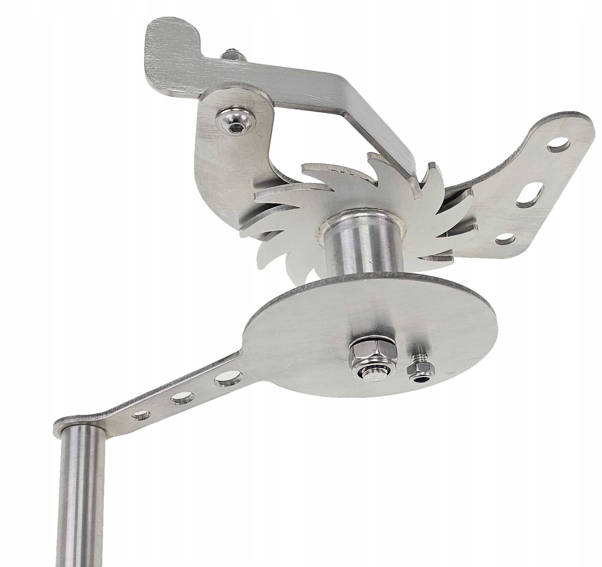 Kołowrotek do grilla nierdzewny korbka łożyska z brązu Inox