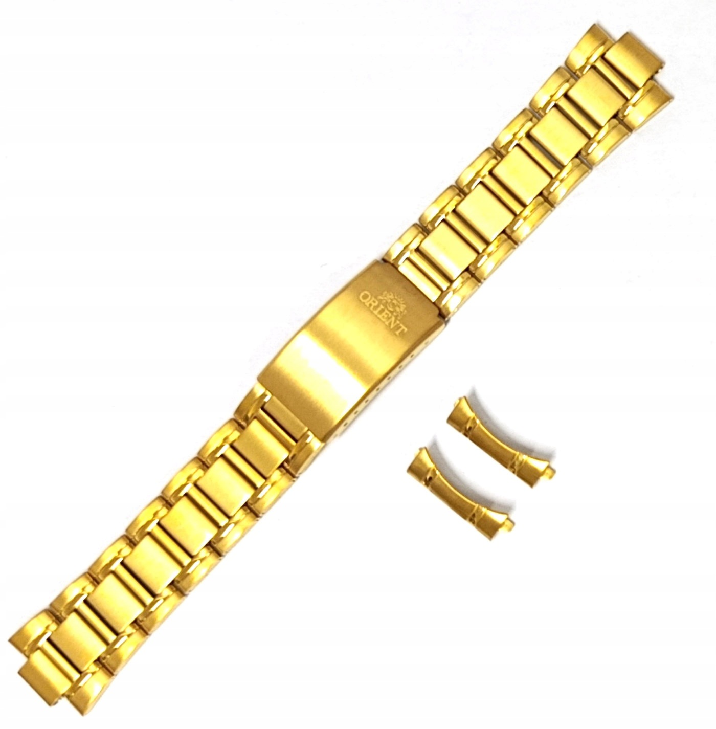 Originální Ocelový Zlatý Náramek Pro Hodinky Orient Multi Year 22 mm