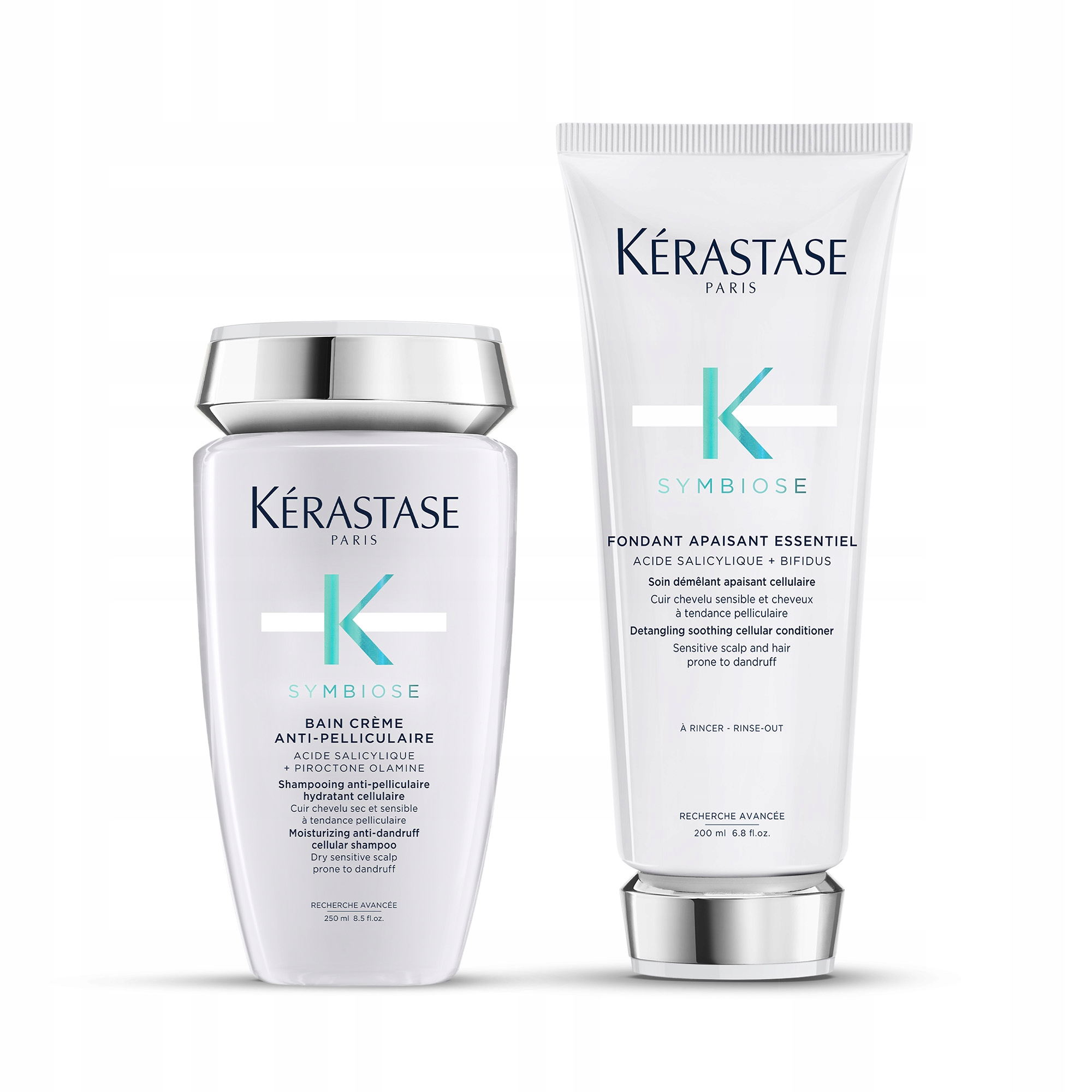 Kérastase Symbiose zestaw przeciwłupieżowy kojący szampon odżywka 250/200ml