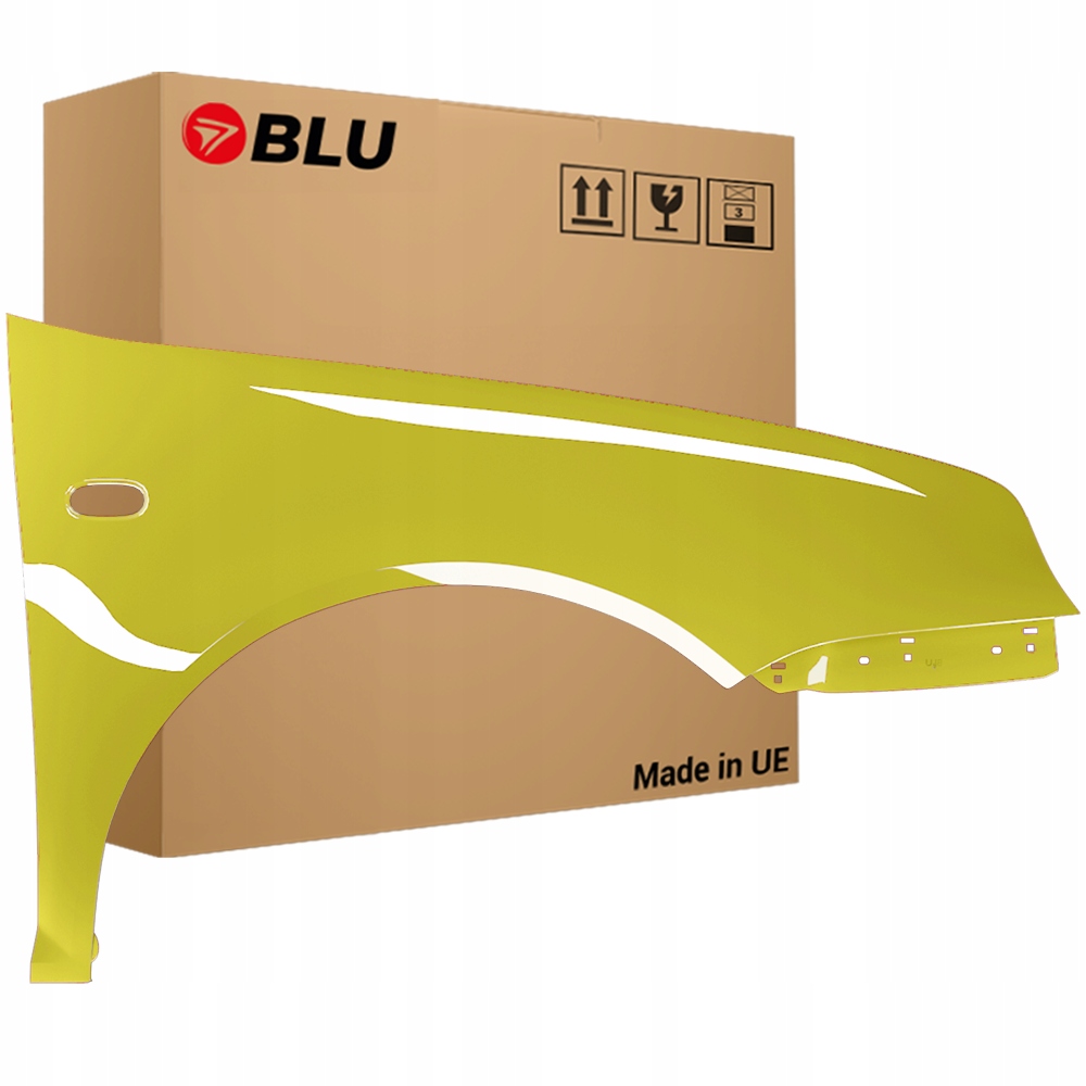 Blu Blatník Vw Golf IV 4 LD1B pravý žlutý 97-06 přední pozink