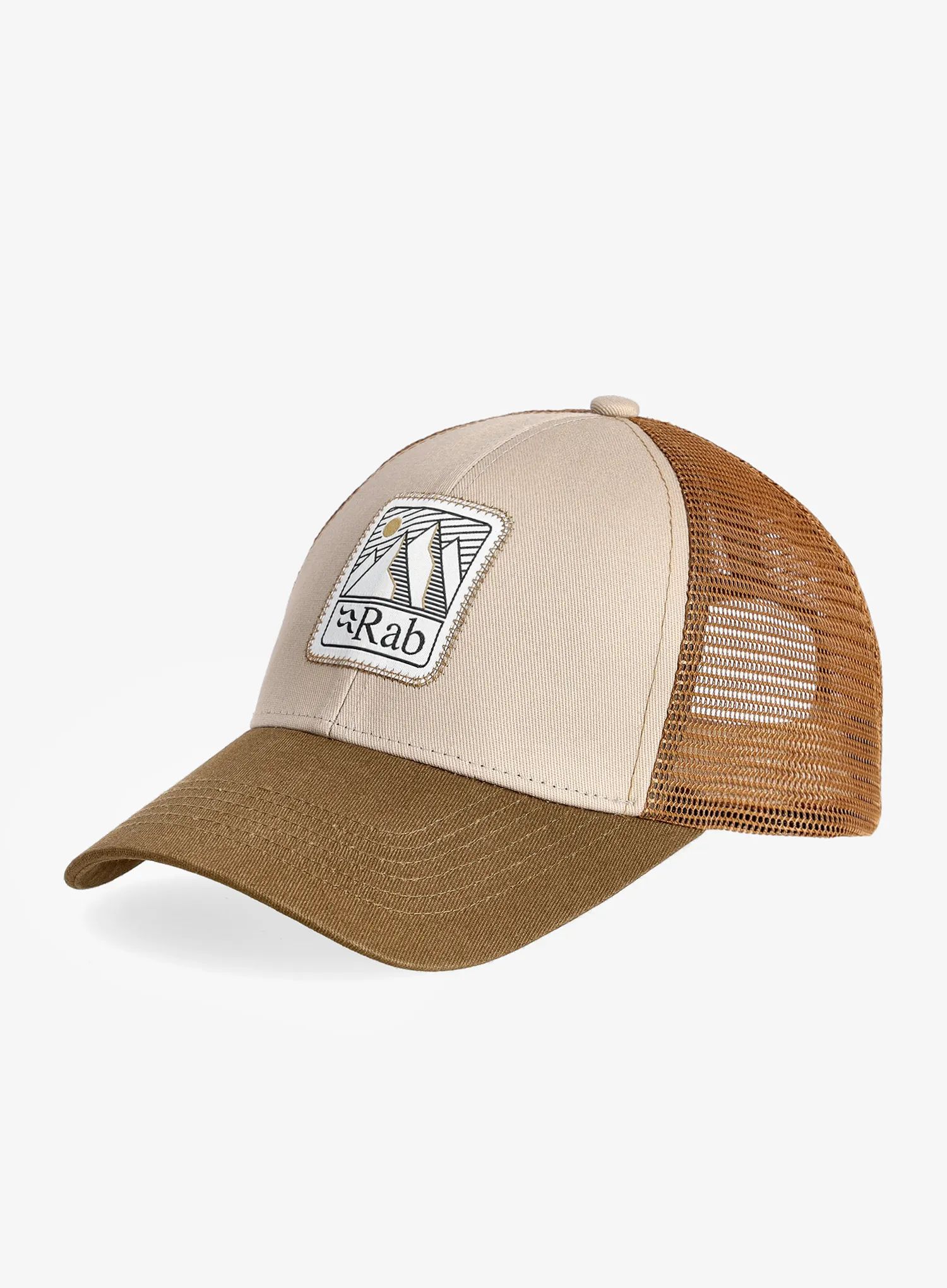 Czapka z daszkiem Rab Dihedral Badge Cap pebble/oak