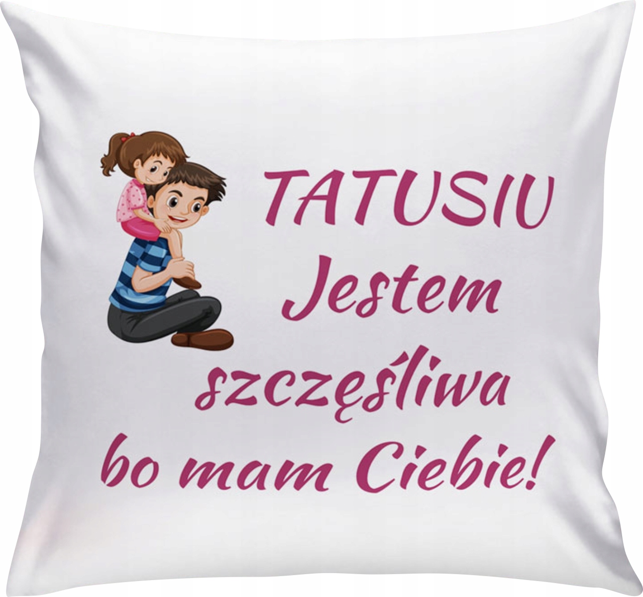 

Poduszka Jasiek Dla Taty Dzień Ojca T44