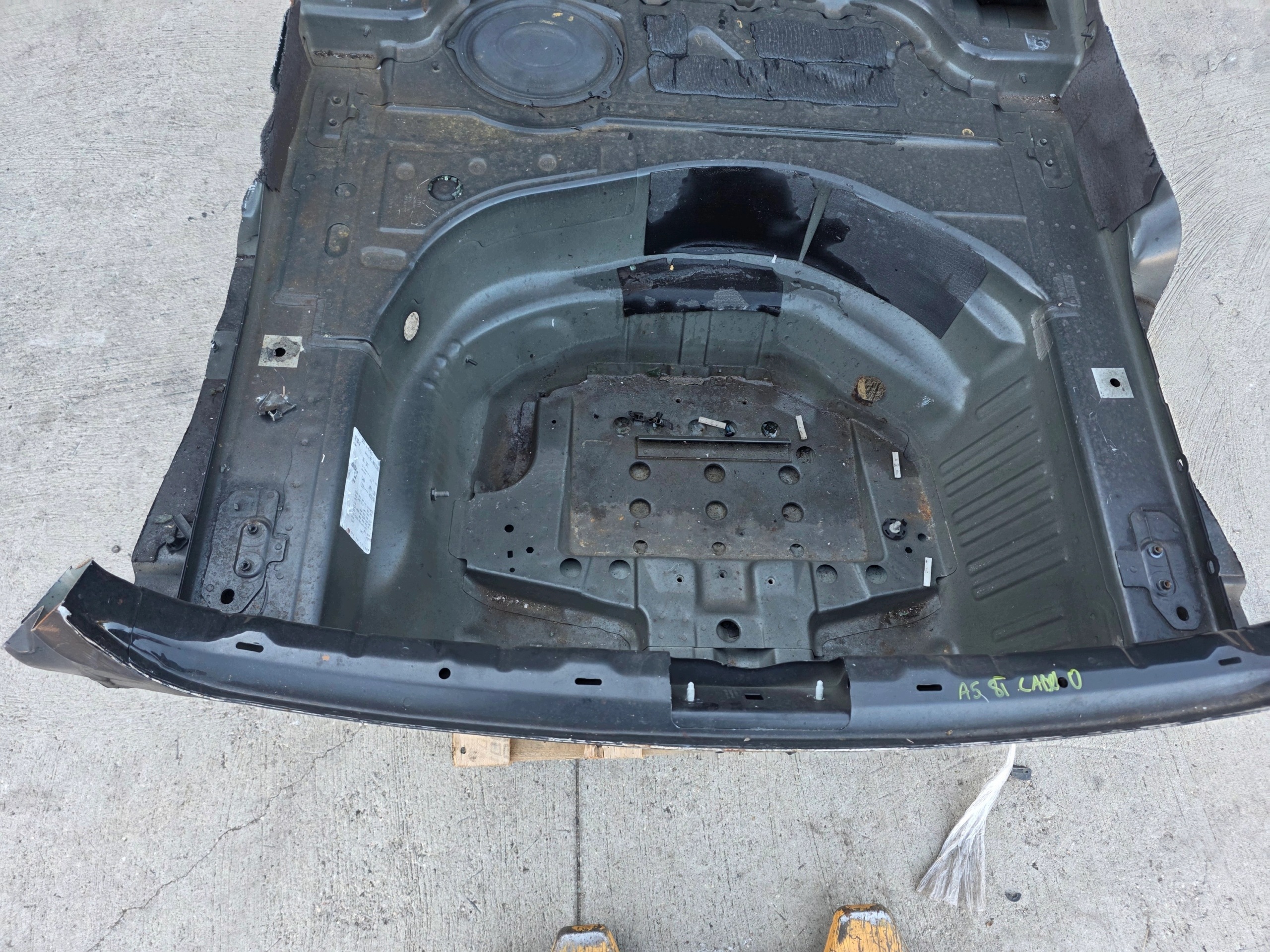 quarter sump rear panel AUDI A5 8T CABRIO 2008-2016 original !!!