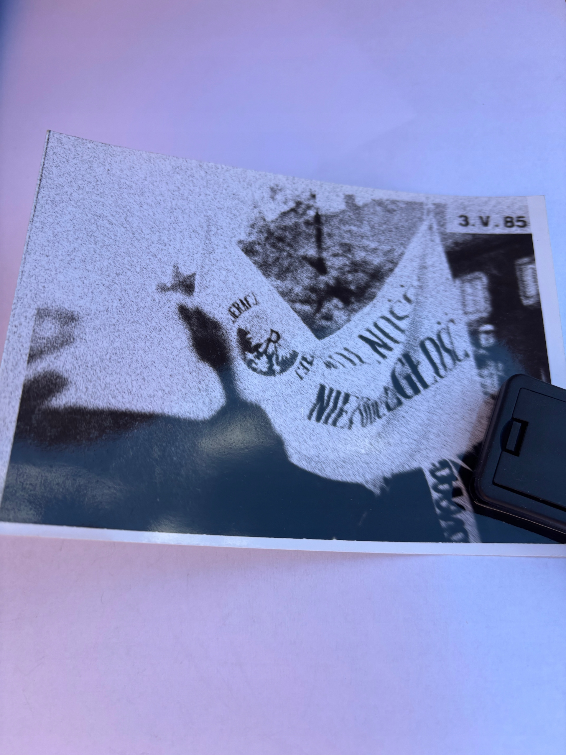 FOTOGRAFIA NOWA HUTA KRAKÓW WAWEL SOLIDARNOŚĆ PRL KPL 1985 RZADKOŚĆ A1035