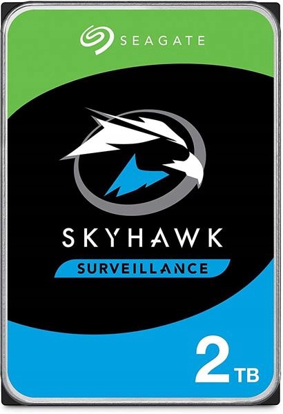 Seagate SkyHawk Surveillance 2TB 5400RPM 256MB Sata III 6Gbit/s…