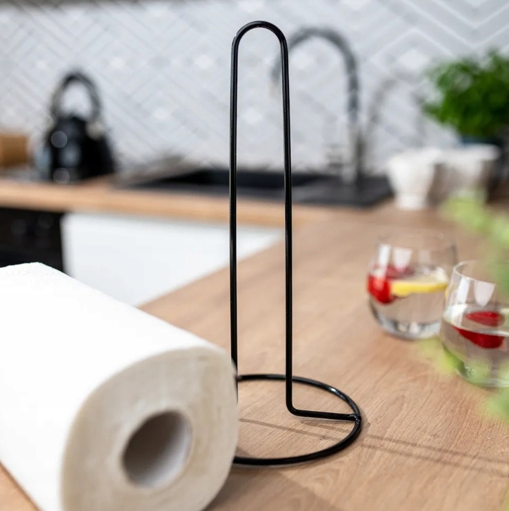 STOJAK NA RĘCZNIK PAPIEROWY METALOWY UCHWYT NA RĘCZNIKI PAPIEROWE SOLIDNY Marka Galicja