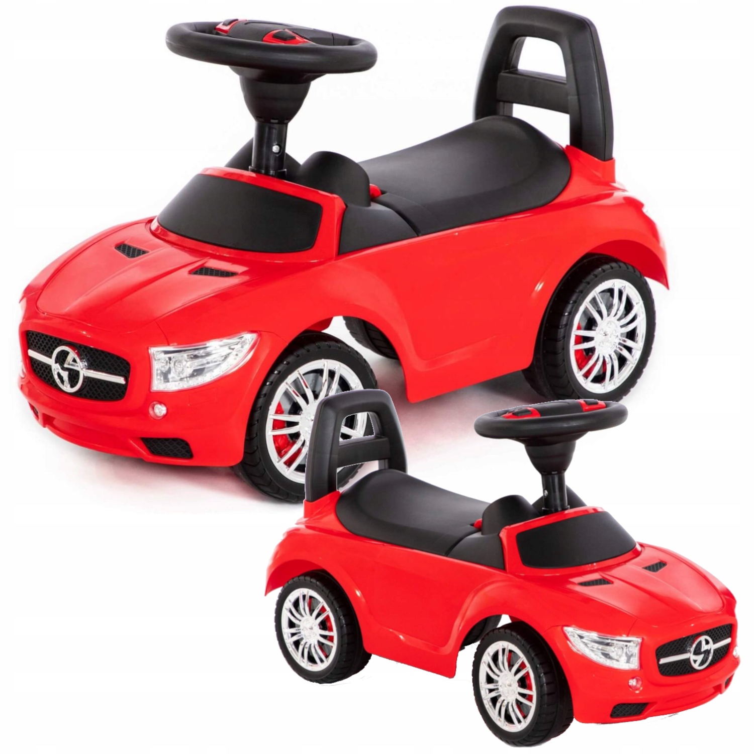 JEŹDZIK PCHACZ 2w1 MEGA AUTO SAMOCHÓD DŹWIĘKI