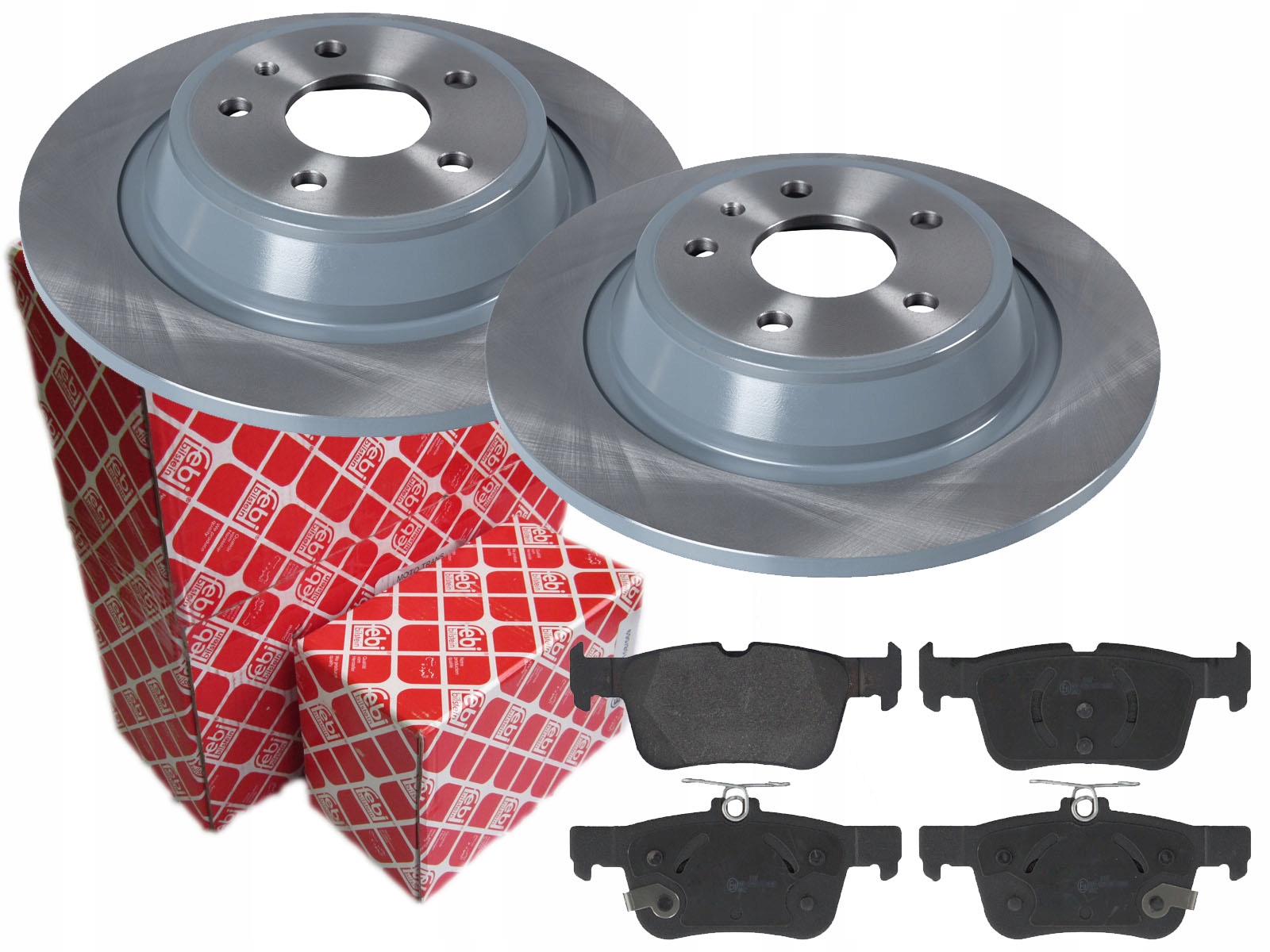 ДИСКИ КОЛОДКИ FEBI ЗАДНІЙ FORD MONDEO V