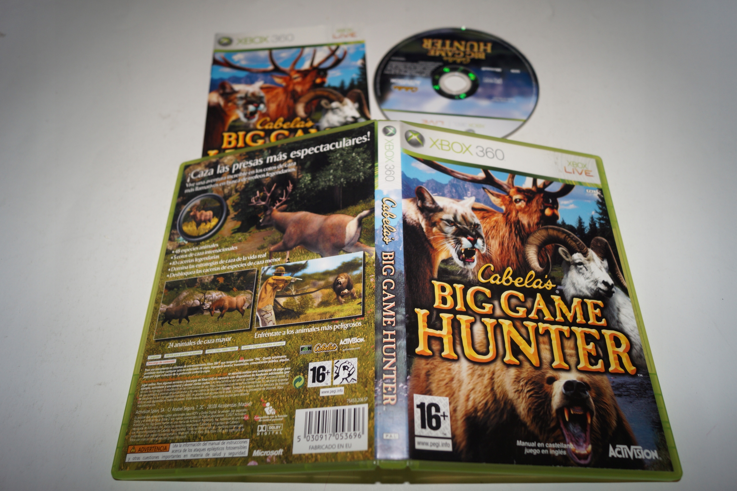 Gra Cabela's Big Game Hunter X360 GRA NA PISTOLET Producent inny