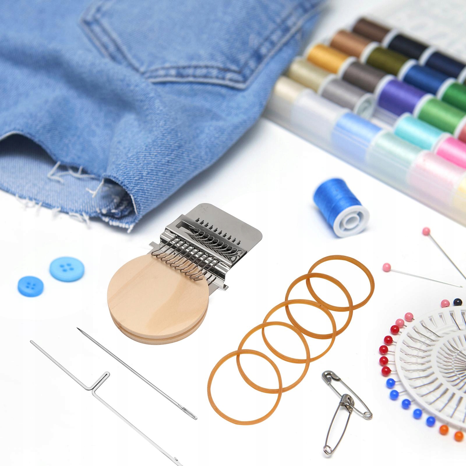 Mini Zestaw do Cerowania i Łatania DIY - Narzędzie Ręczne do Tkania