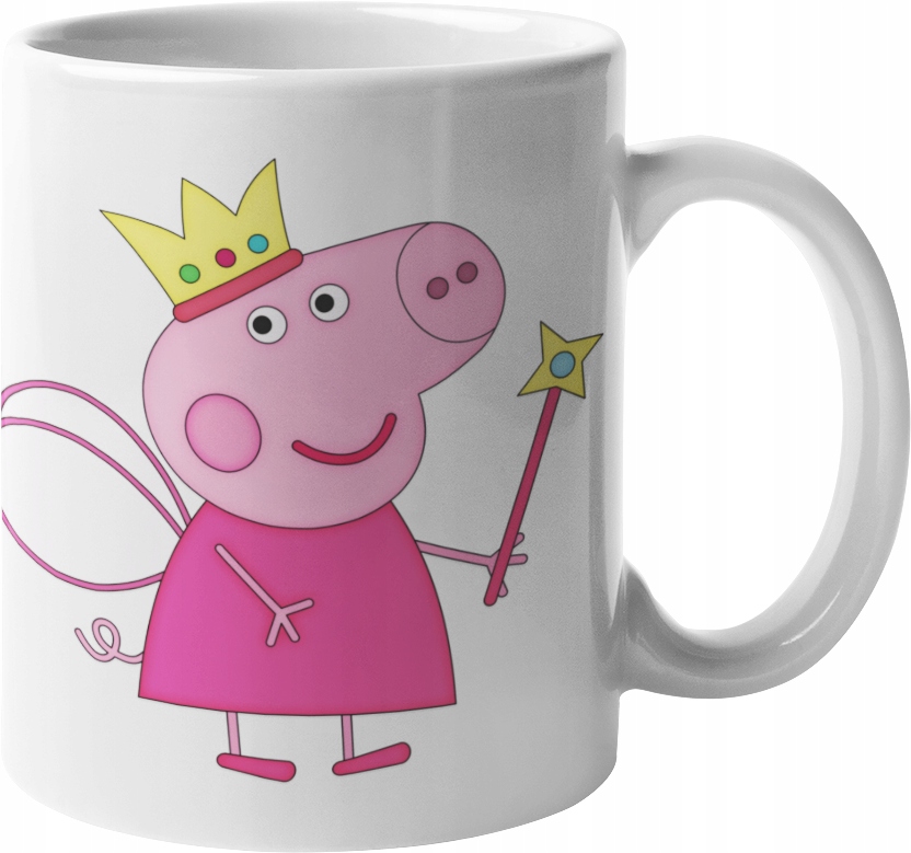 

Kubek Świnka Peppa Duży Wybór Imię