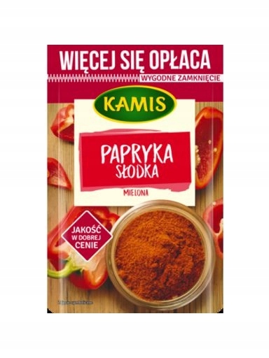Levně 8 x Kamis Family sladká mletá paprika 50 g