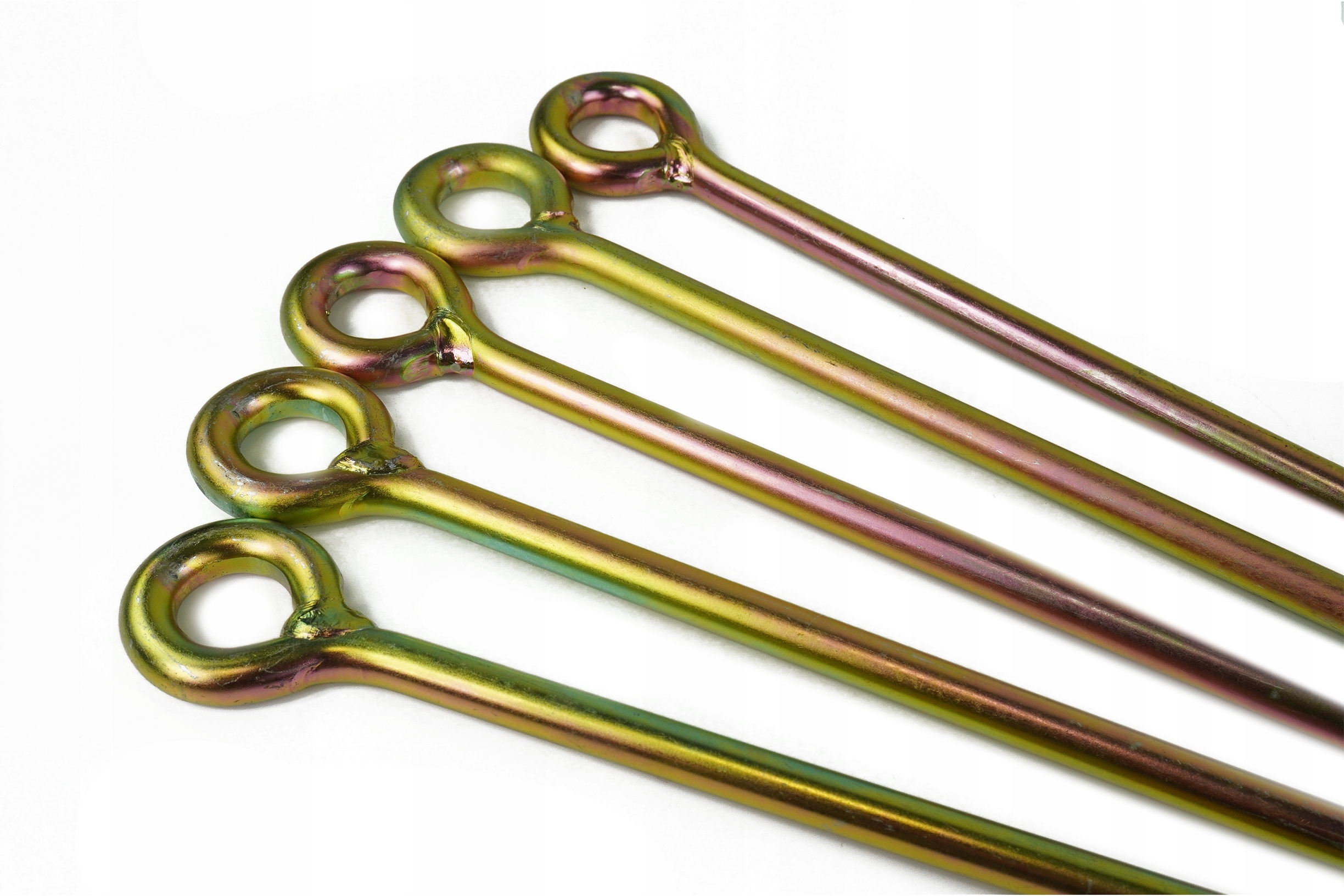 Śruba do kotwienia z uchem wkręt oczkowy 450mm 20 sztuk