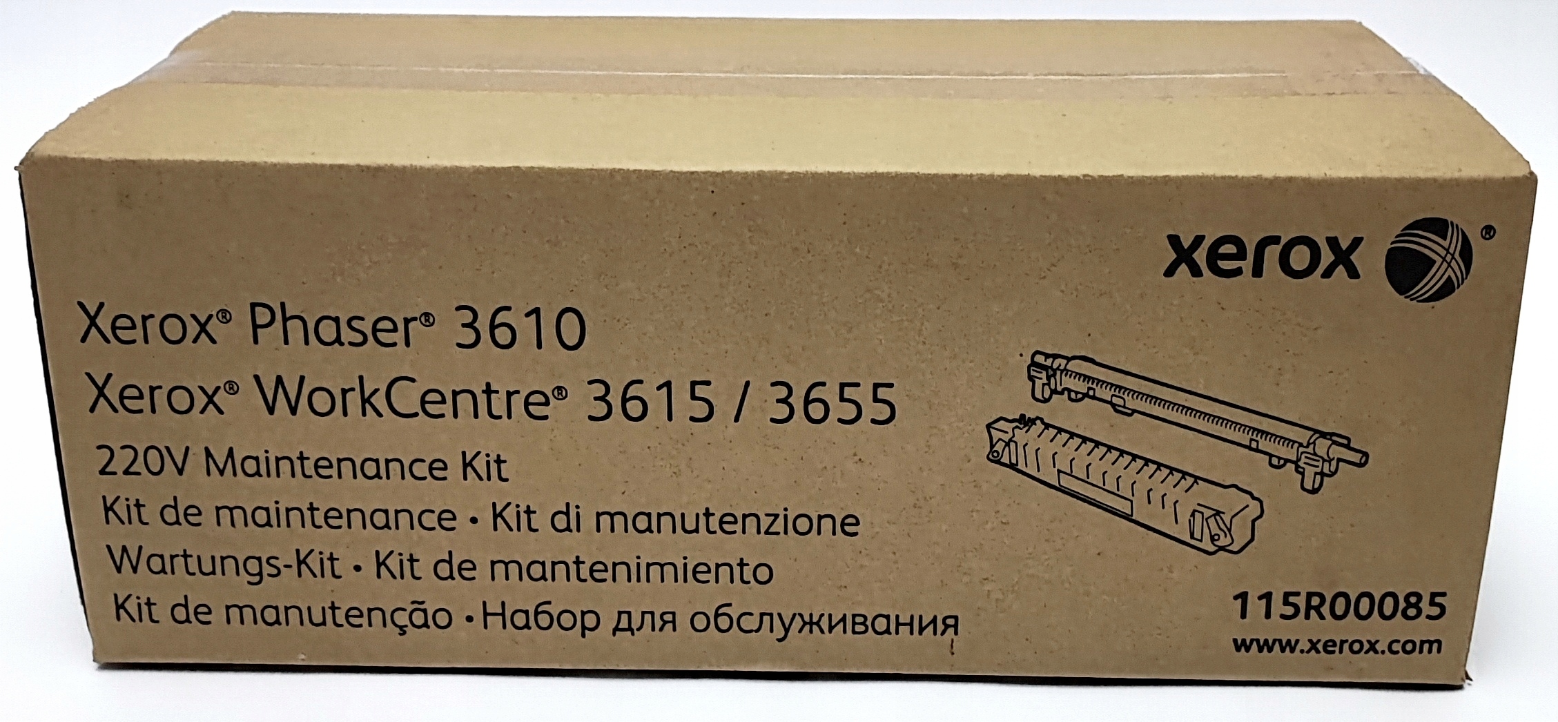 Originálny Fuser a Transfer Unit, Xerox 115R00085, 3610