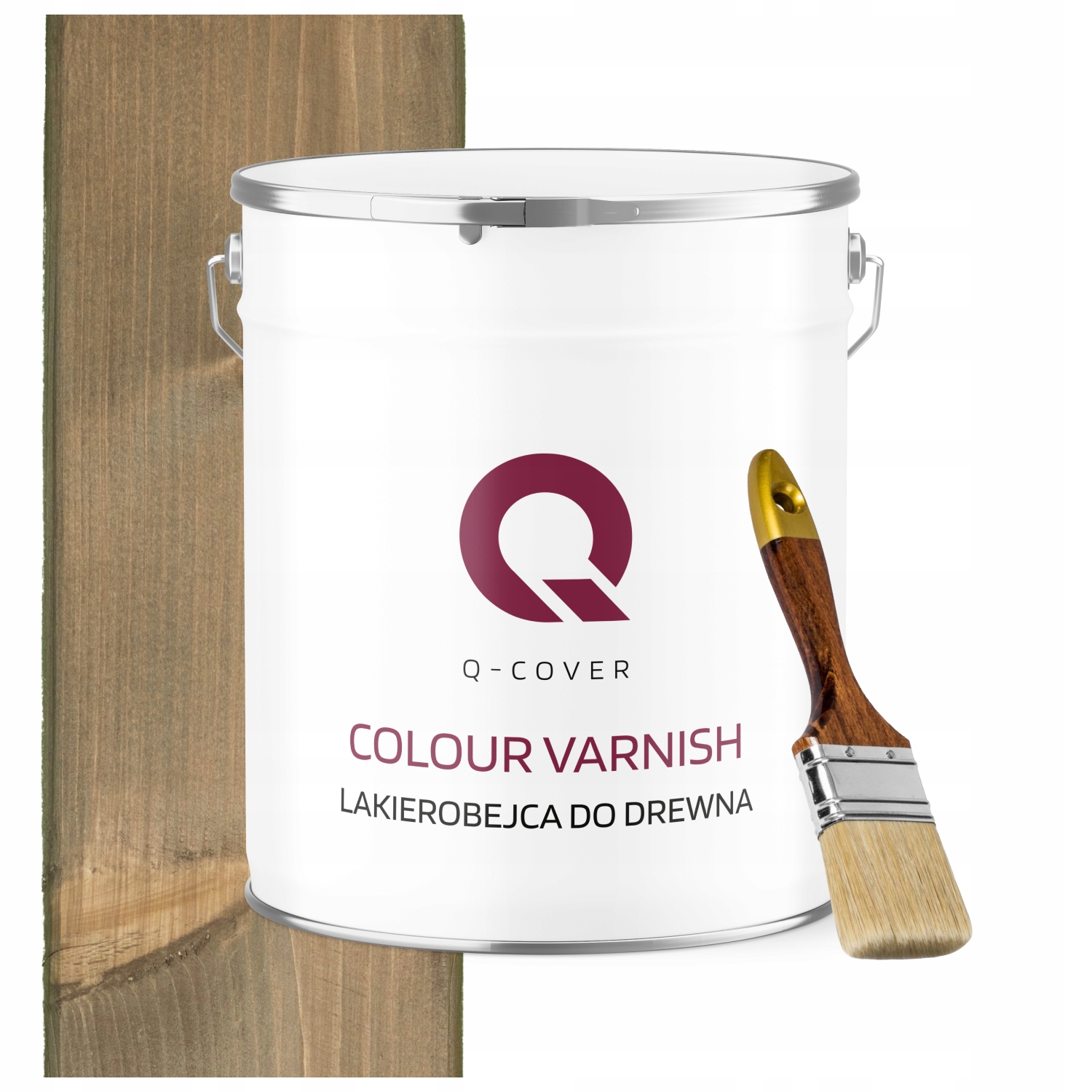 Lakovník Na Dřevěné Prvky Výkonný 3V1 Šedý Béžový Satén 5L+BONUS