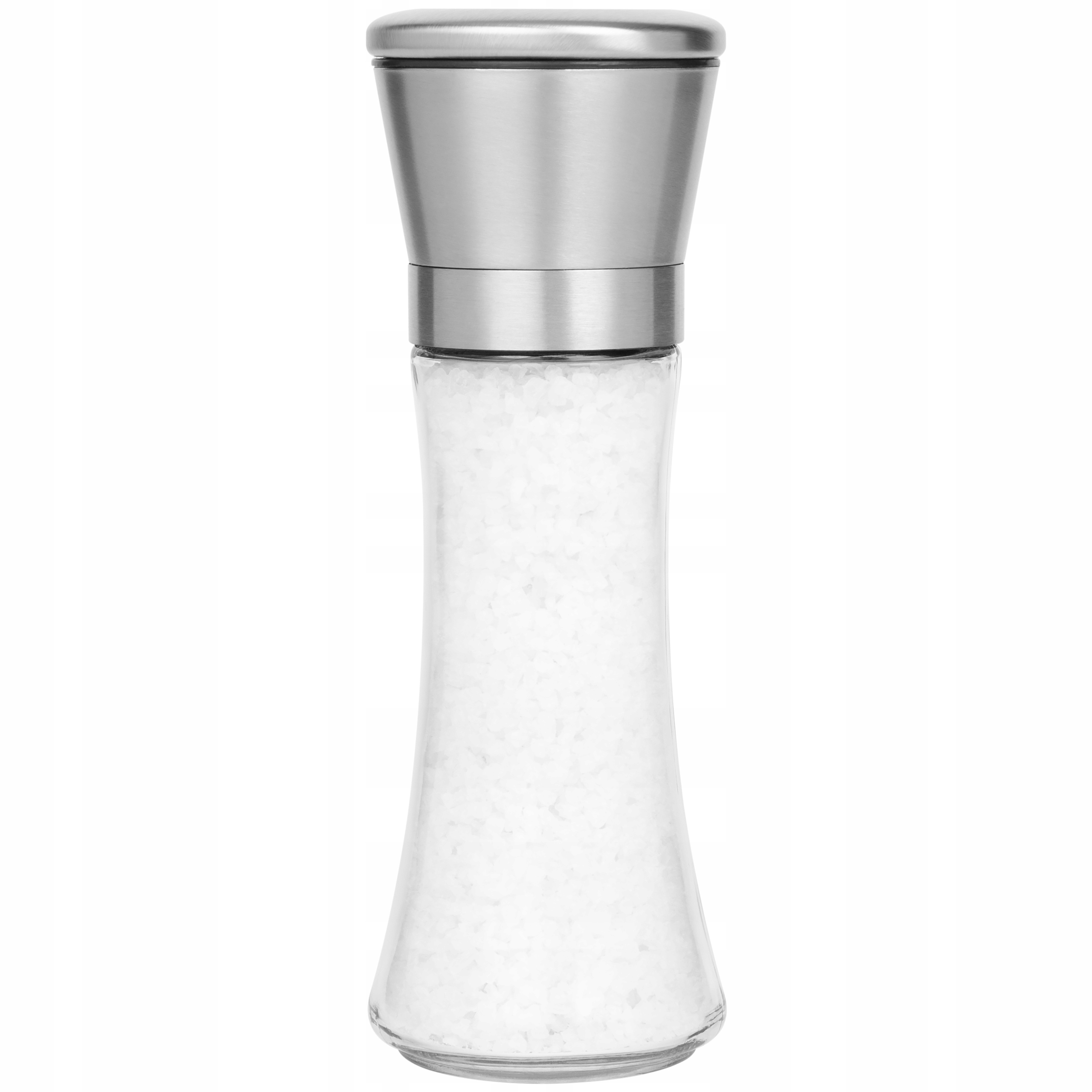 CERAMICZNY MŁYNEK DO MIELENIA SOLI PIEPRZU PRZYPRAW 210ml OBUDOWA INOX Model MP0211