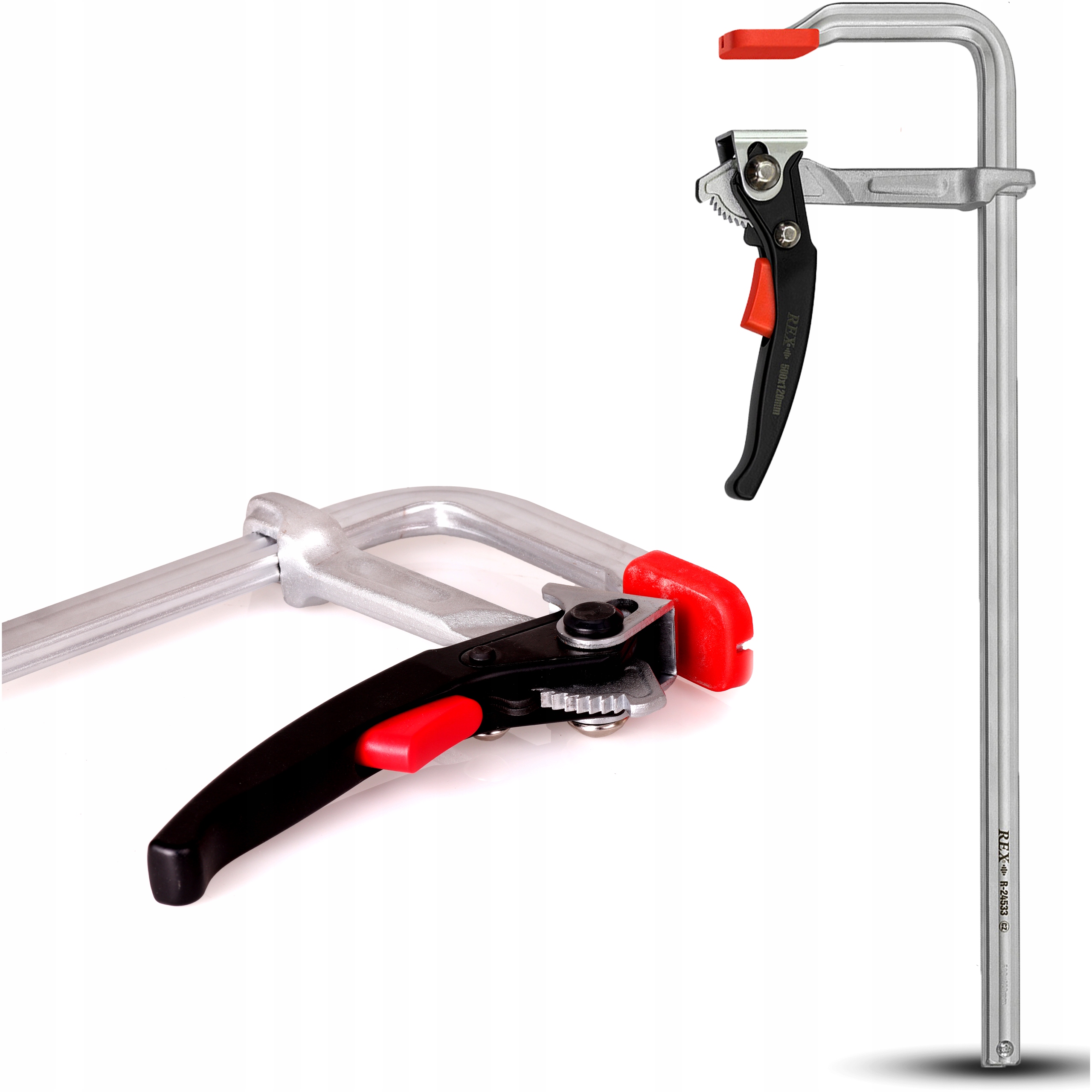 Svařovací Svěrka 500x120 mm Kovaná Zámečnická Západka