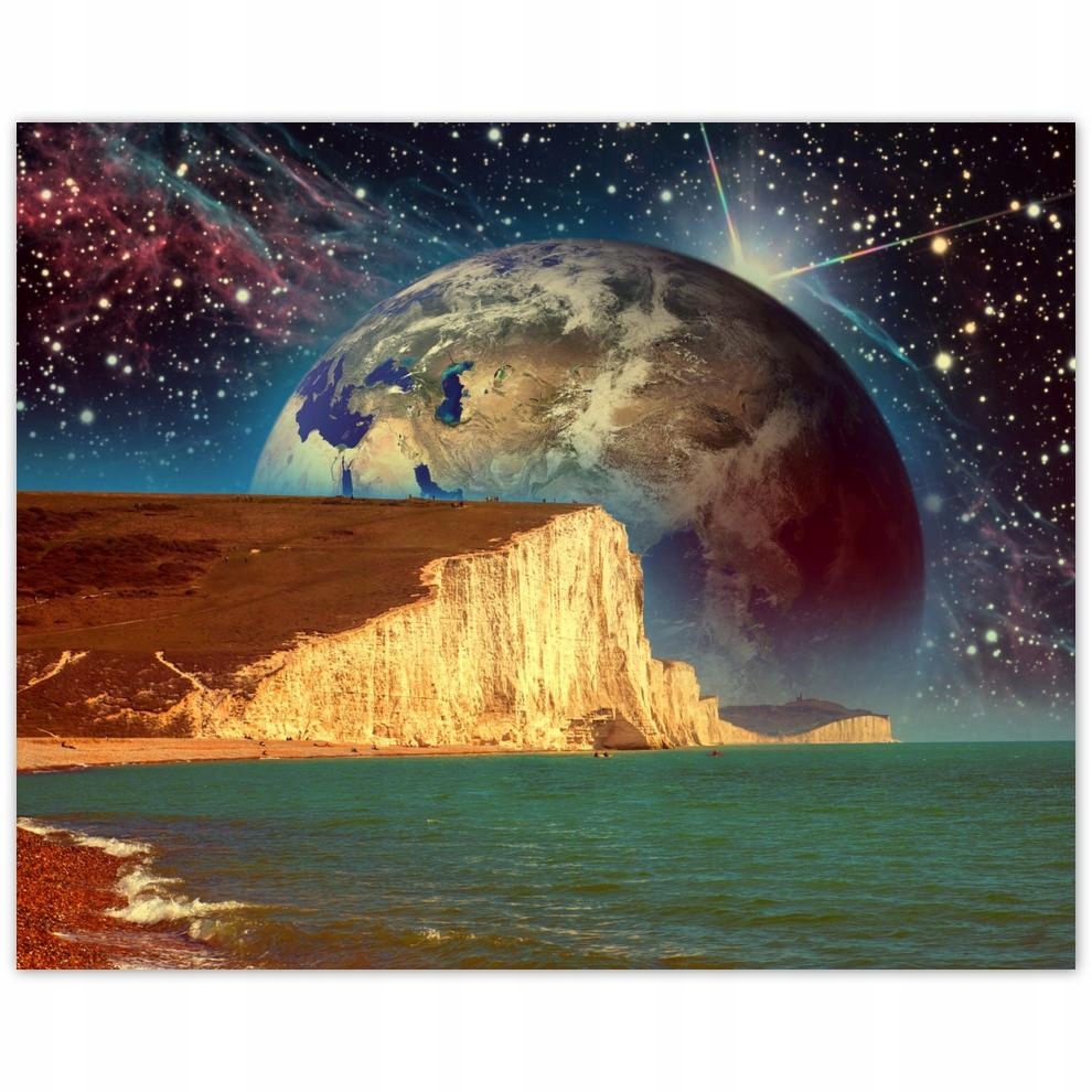 

Plakat 50x40 Planeta za klifem
