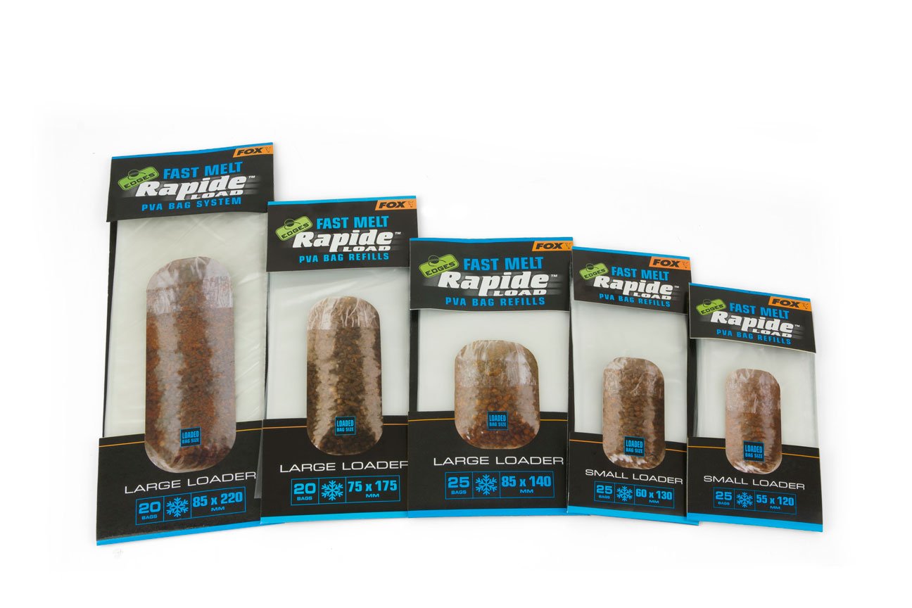 Fox Carp Edges Rapide Refills Fast Melt 55mmx120mm x 25 bags