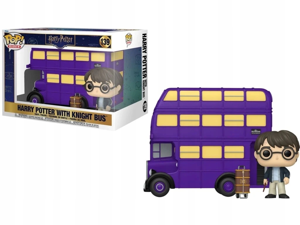 Funko Pop! Rides 112 Harry Potter a Záchranný autobus Deluxe